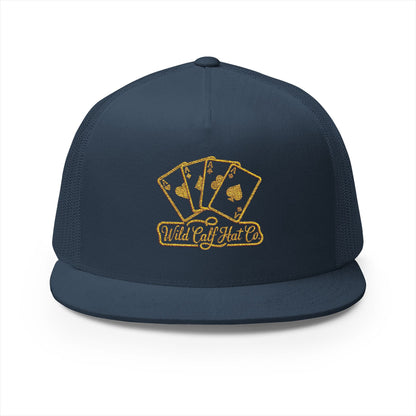 5 Panel Trucker Cap - Wild Calf Hat Company