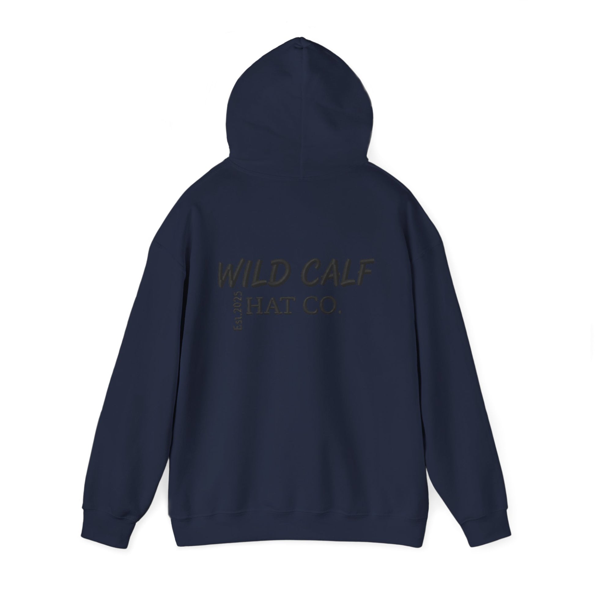 Wild Calf Hoodie - Retro Colorful Calf Logo Pullover (Wild Calf Hat Co.) - Wild Calf Hat Company
