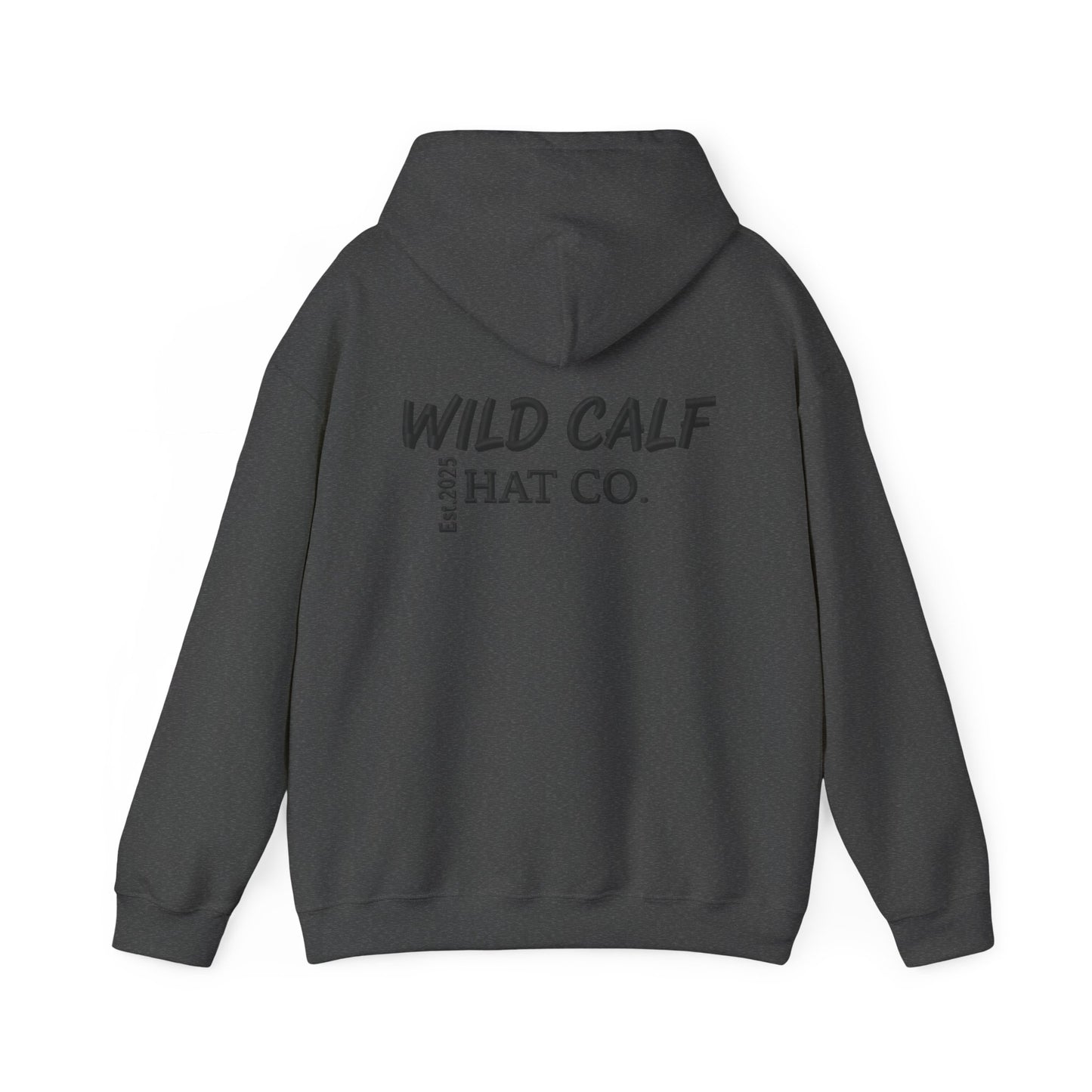 Wild Calf Hoodie - Retro Colorful Calf Logo Pullover (Wild Calf Hat Co.) - Wild Calf Hat Company