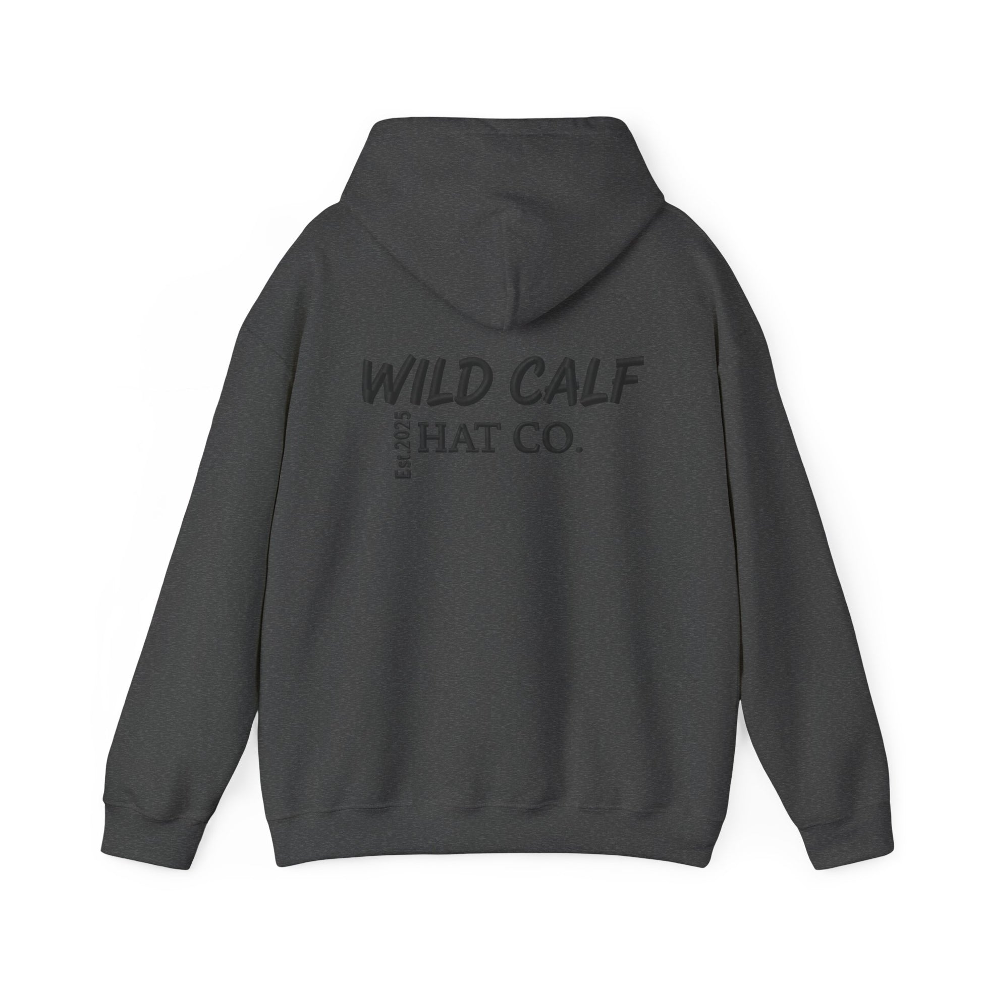 Wild Calf Hoodie - Retro Colorful Calf Logo Pullover (Wild Calf Hat Co.) - Wild Calf Hat Company