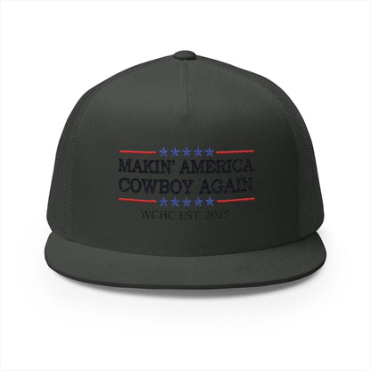 5 Panel Trucker Cap - Wild Calf Hat Company