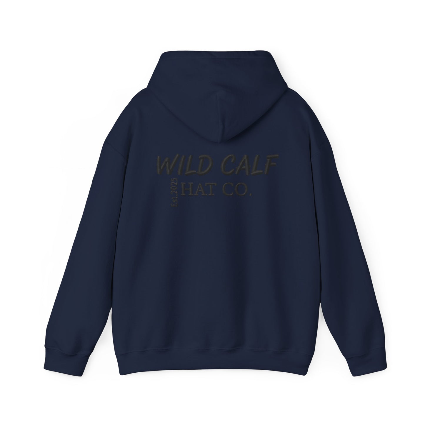 Wild Calf Hoodie - Retro Colorful Calf Logo Pullover (Wild Calf Hat Co.) - Wild Calf Hat Company