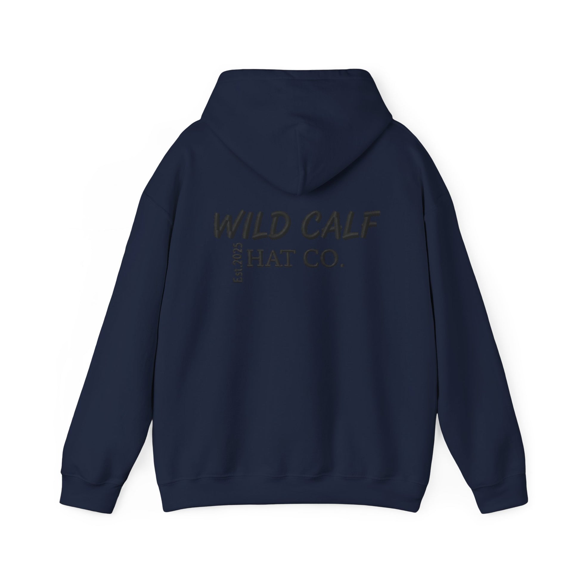 Wild Calf Hoodie - Retro Colorful Calf Logo Pullover (Wild Calf Hat Co.) - Wild Calf Hat Company