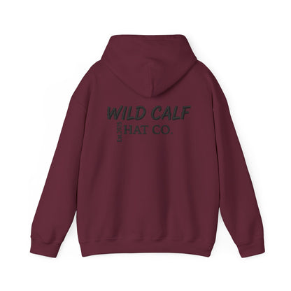Wild Calf Hoodie - Retro Colorful Calf Logo Pullover (Wild Calf Hat Co.) - Wild Calf Hat Company