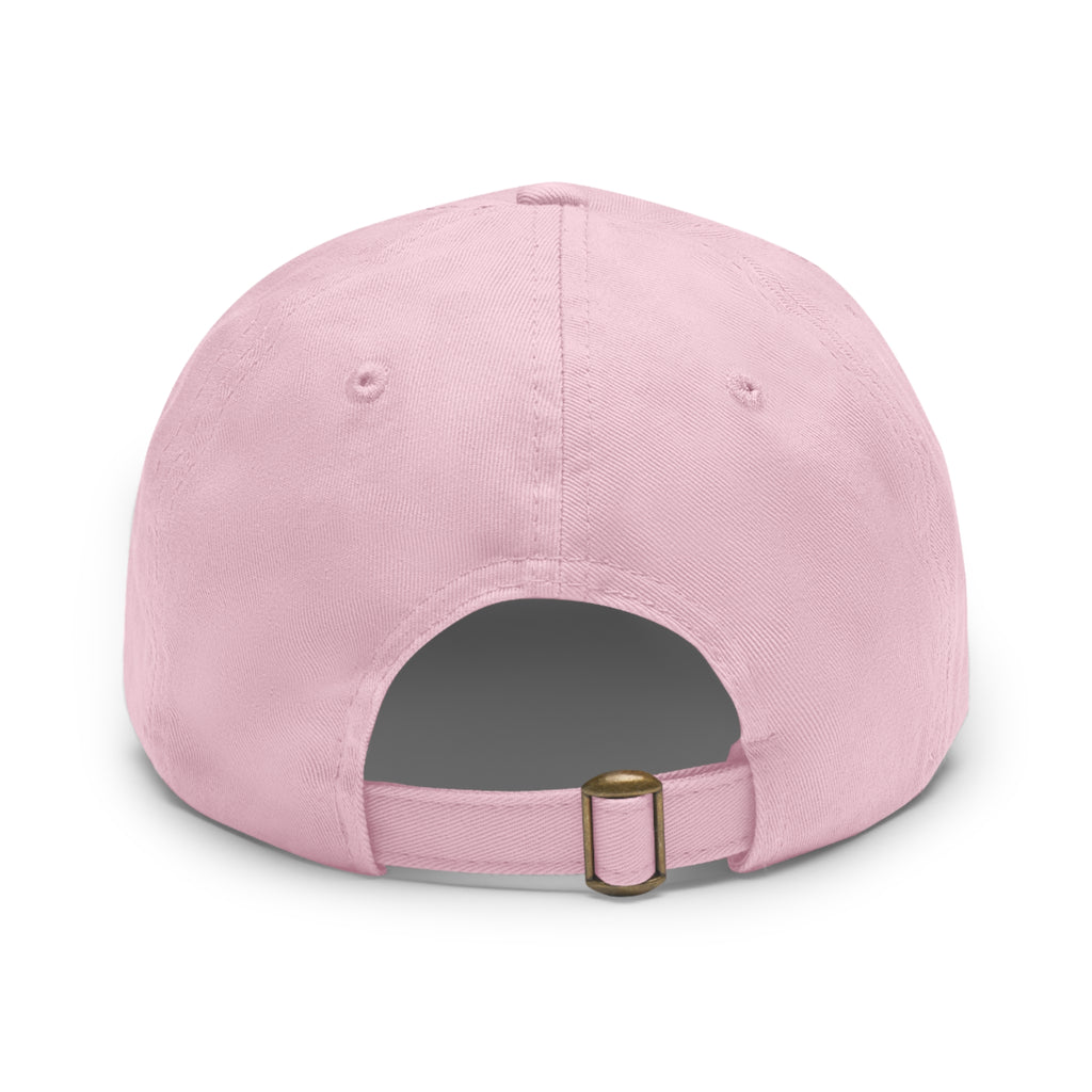Wild Calf Hat Co. Long Horn Skull Leather Patch Dad Hat - Wild Calf Hat Company