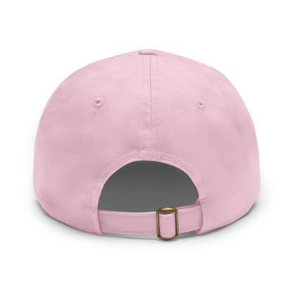 Wild Calf Hat Co. Long Horn Skull Leather Patch Dad Hat - Wild Calf Hat Company