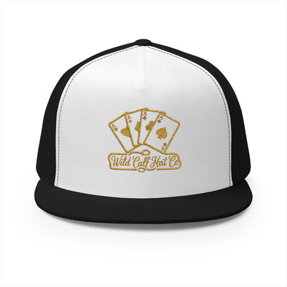 5 Panel Trucker Cap - Wild Calf Hat Company