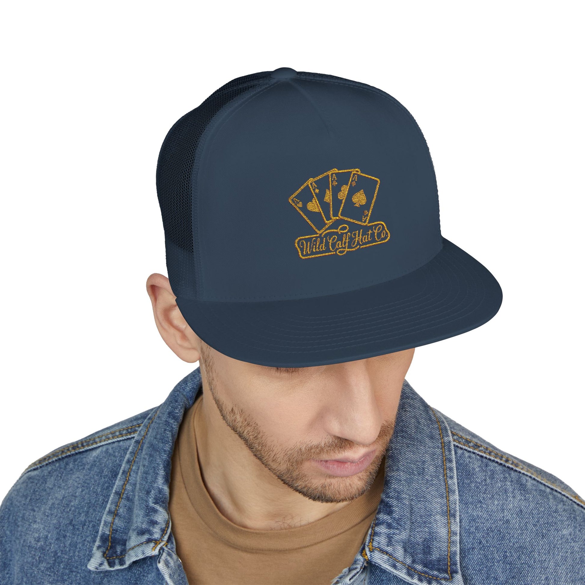 5 Panel Trucker Cap - Wild Calf Hat Company
