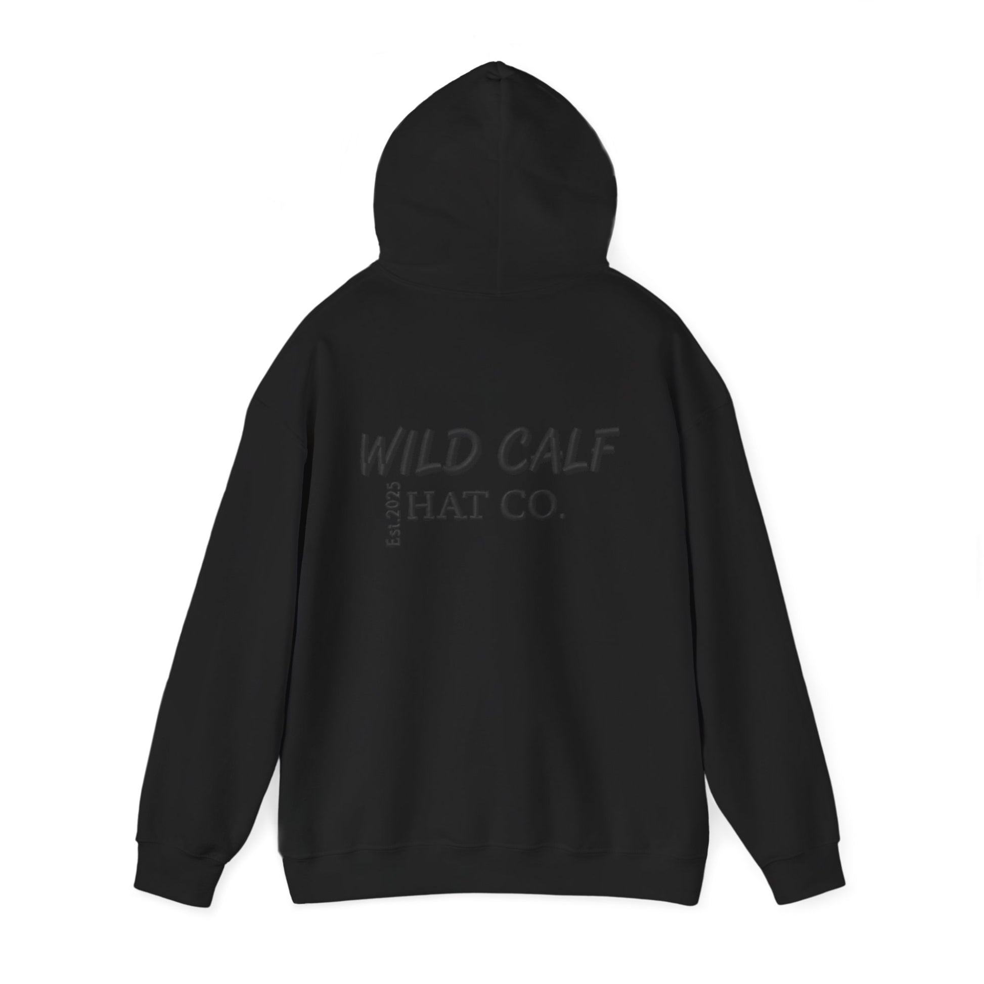 Wild Calf Hoodie - Retro Colorful Calf Logo Pullover (Wild Calf Hat Co.) - Wild Calf Hat Company