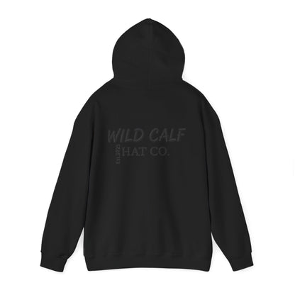 Wild Calf Hoodie - Retro Colorful Calf Logo Pullover (Wild Calf Hat Co.) - Wild Calf Hat Company