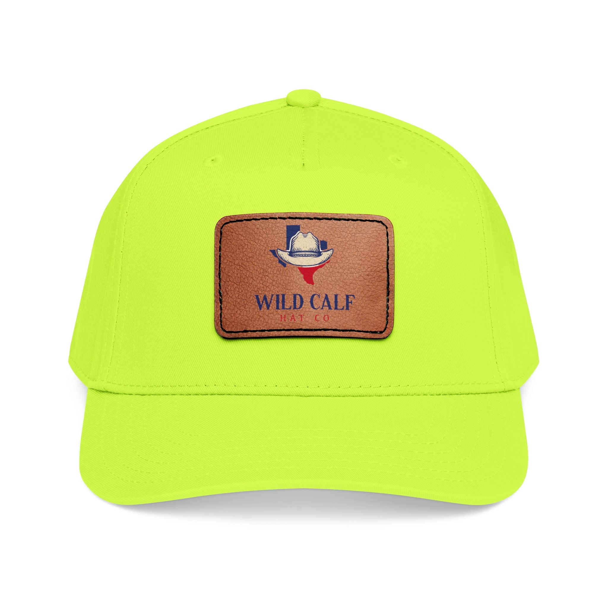 Leather Patch Baseball Cap — Wild Calf Logo - Wild Calf Hat Company