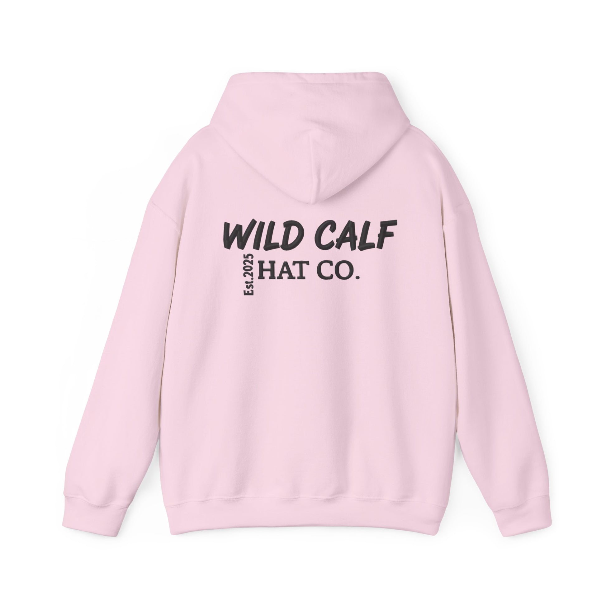 Wild Calf Hoodie - Retro Colorful Calf Logo Pullover (Wild Calf Hat Co.) - Wild Calf Hat Company
