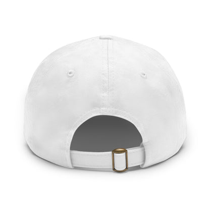 Wild Calf Hat Co. Long Horn Skull Leather Patch Dad Hat - Wild Calf Hat Company