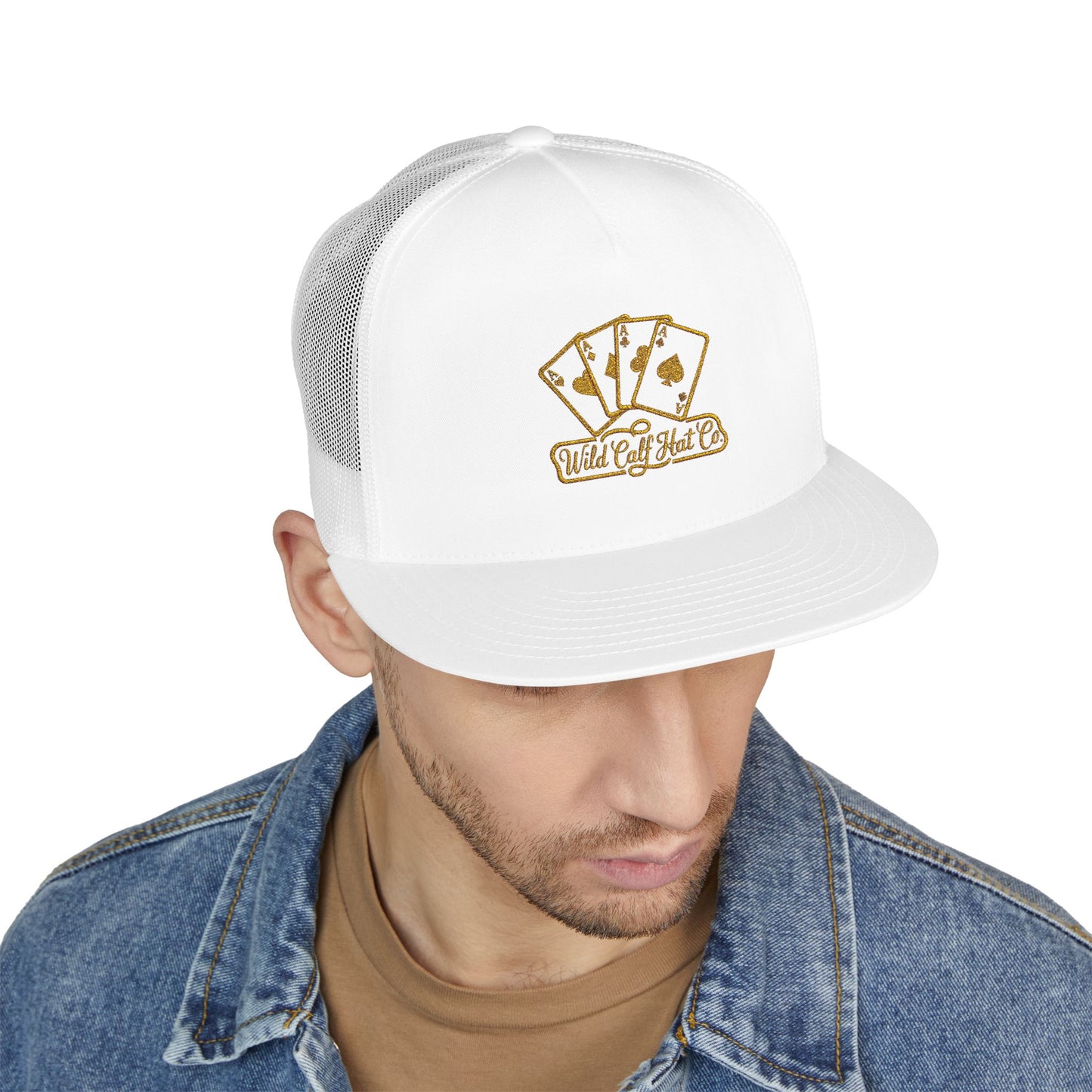 5 Panel Trucker Cap - Wild Calf Hat Company