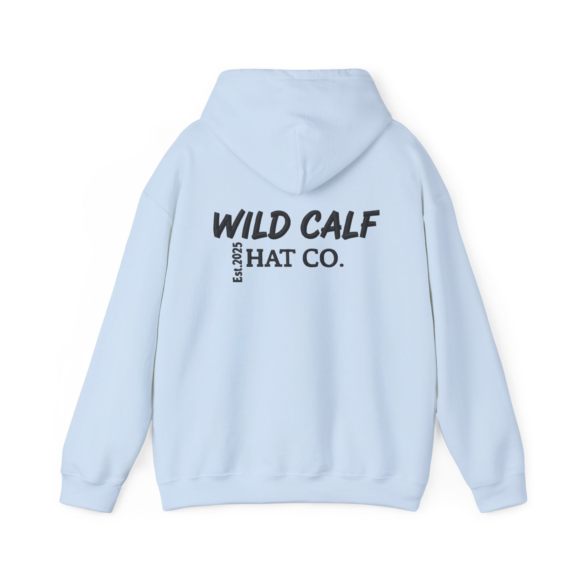 Wild Calf Hoodie - Retro Colorful Calf Logo Pullover (Wild Calf Hat Co.) - Wild Calf Hat Company
