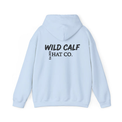Wild Calf Hoodie - Retro Colorful Calf Logo Pullover (Wild Calf Hat Co.) - Wild Calf Hat Company