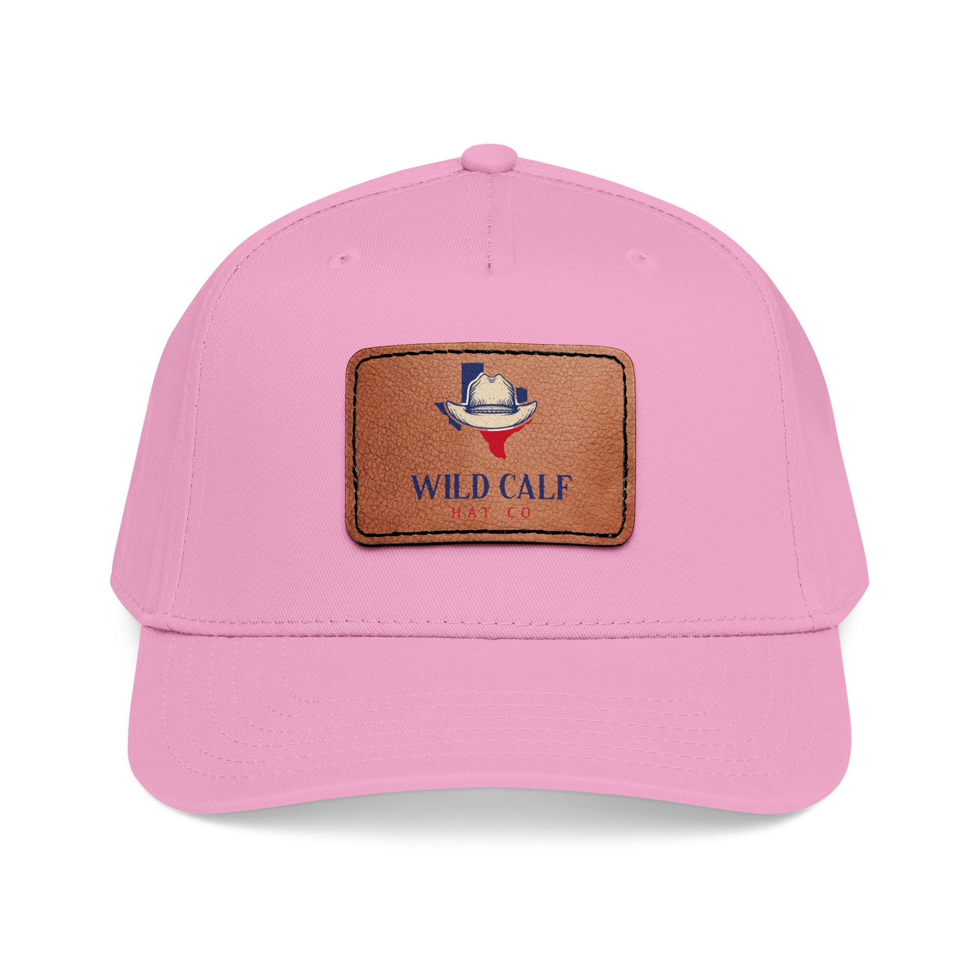 Leather Patch Baseball Cap — Wild Calf Logo - Wild Calf Hat Company