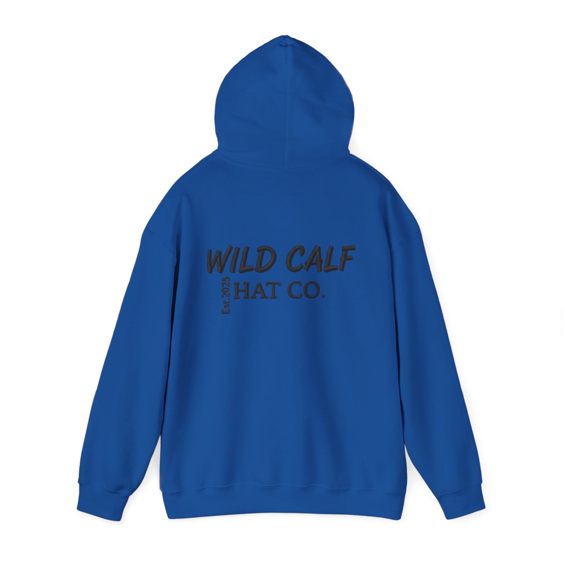 Wild Calf Hoodie - Retro Colorful Calf Logo Pullover (Wild Calf Hat Co.) - Wild Calf Hat Company