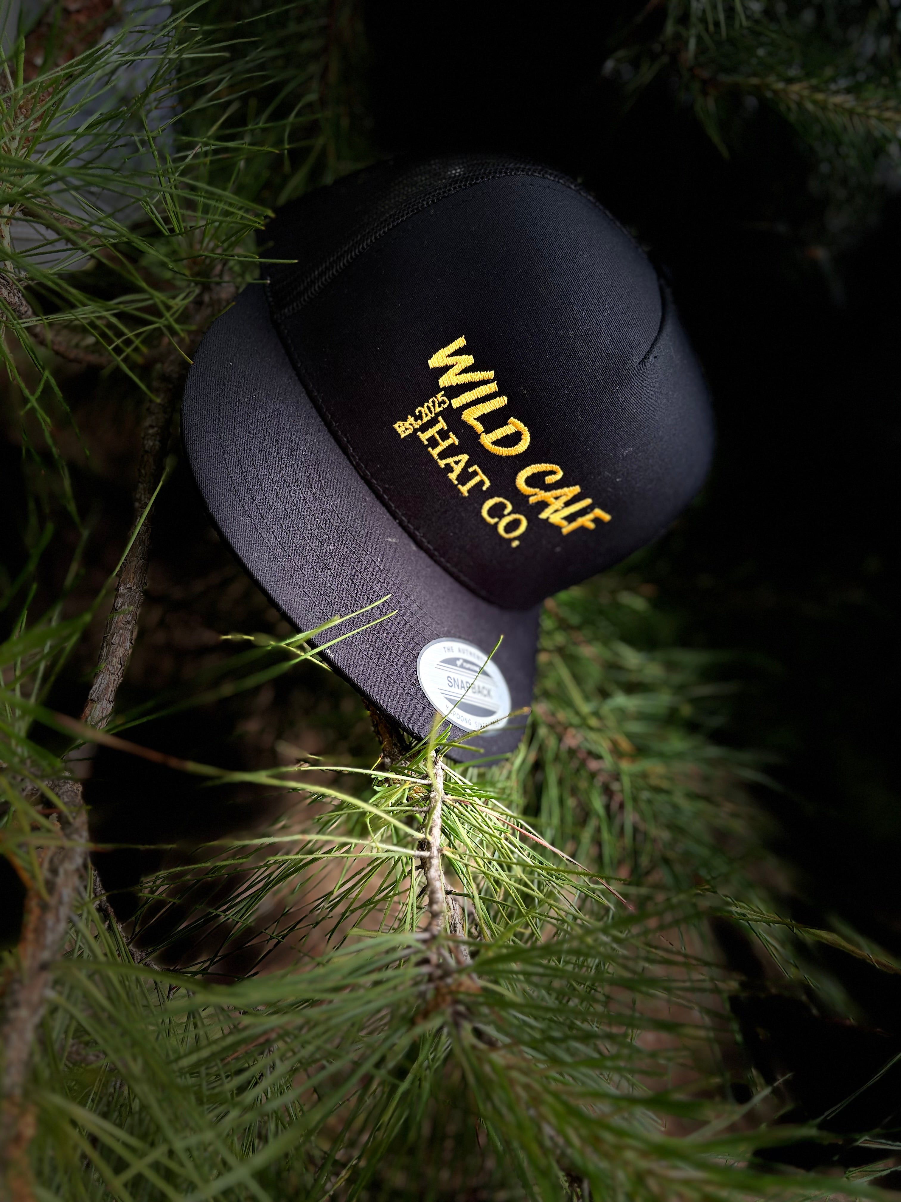 The Gold Signature Trucker Cap - Wild Calf Hat Company