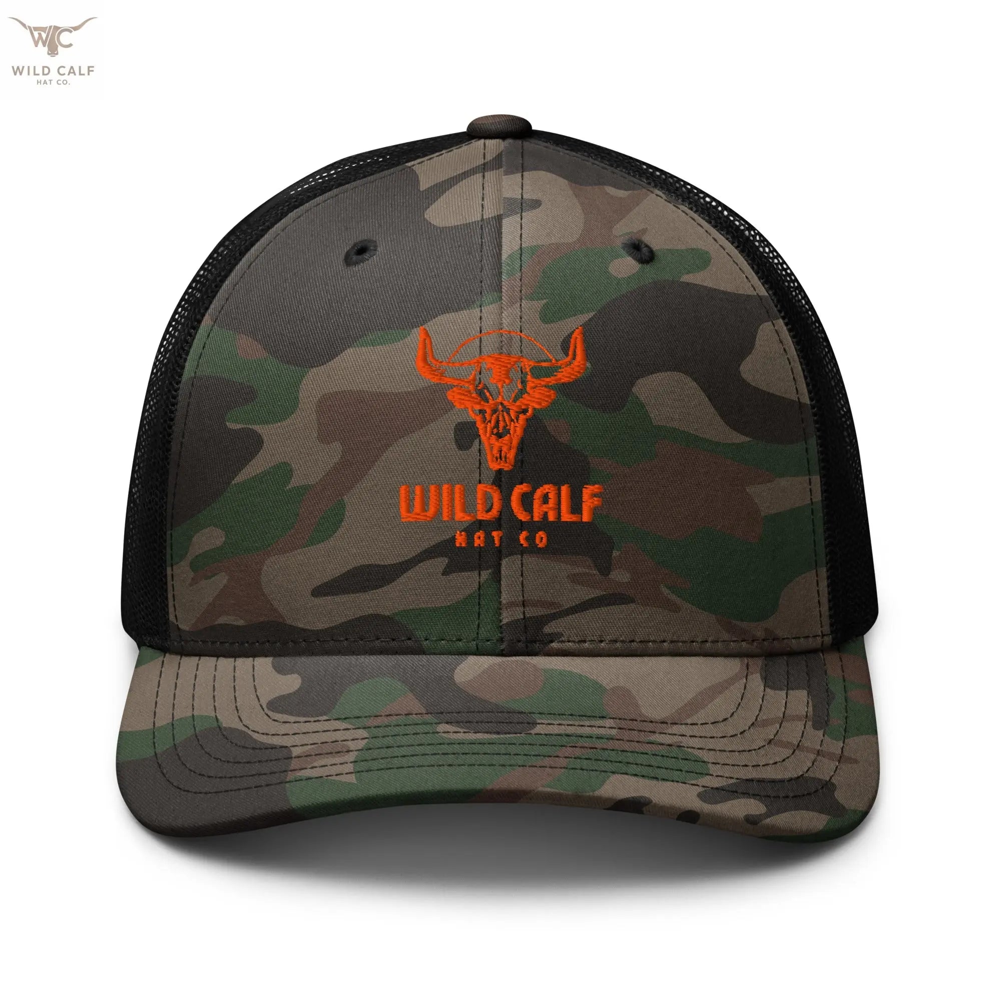 Camouflage trucker hat - Wild Calf Hat Company