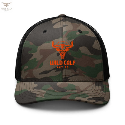 Camouflage trucker hat - Wild Calf Hat Company