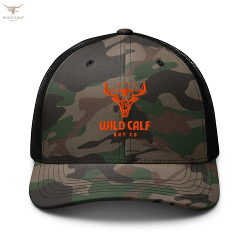 Camouflage trucker hat - Wild Calf Hat Company