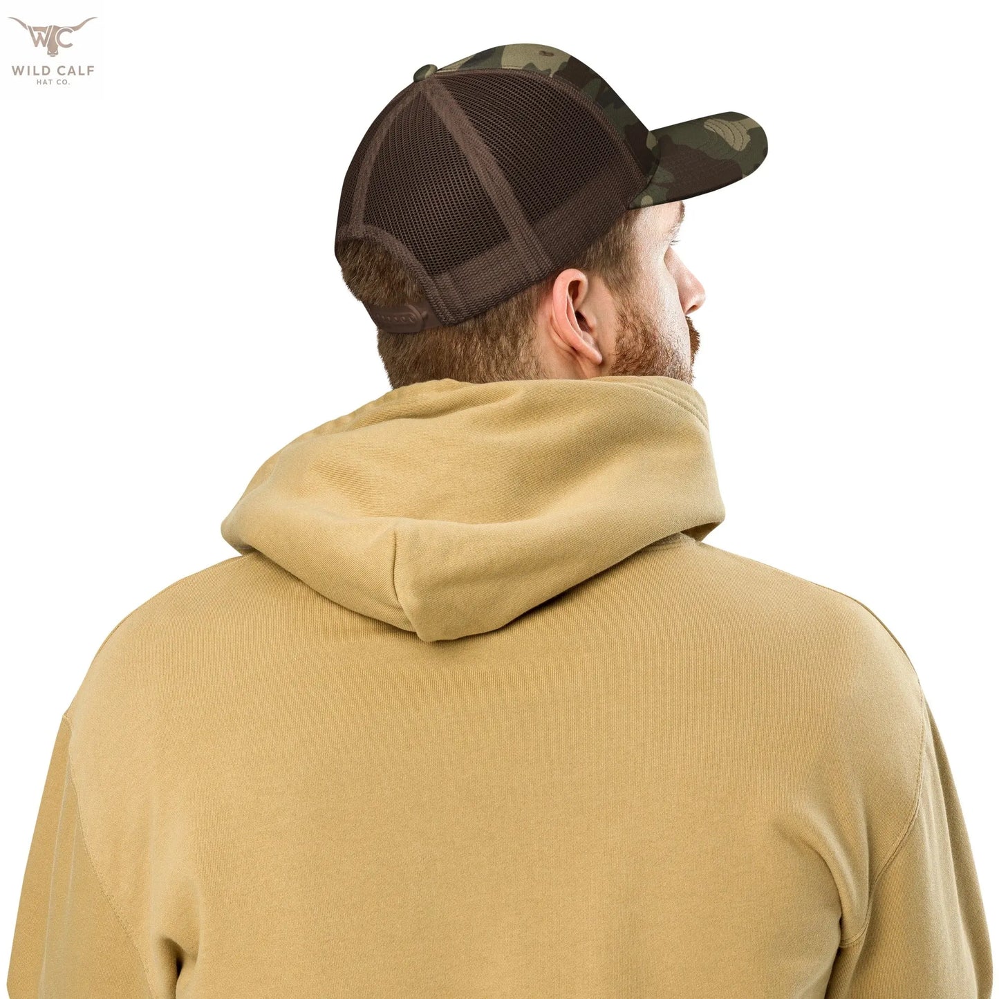 Camouflage trucker hat - Wild Calf Hat Company
