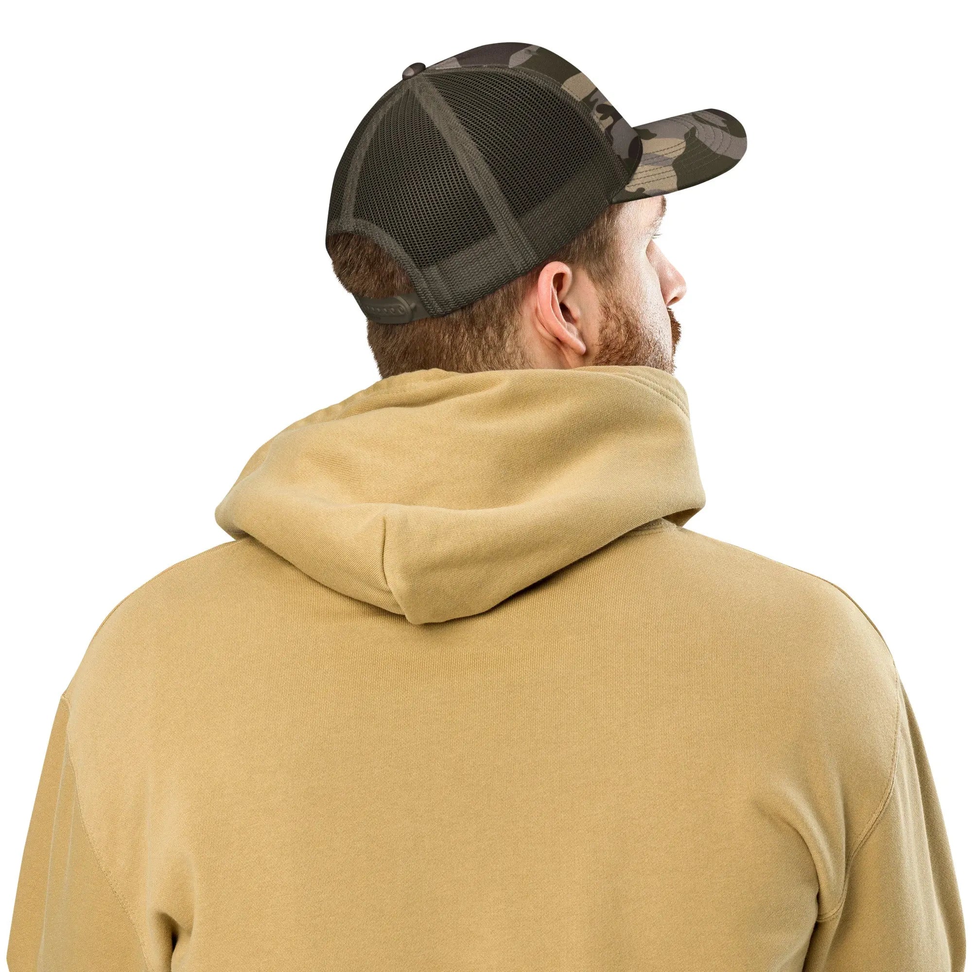Camouflage trucker hat - Wild Calf Hat Company