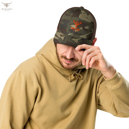 Camouflage trucker hat - Wild Calf Hat Company