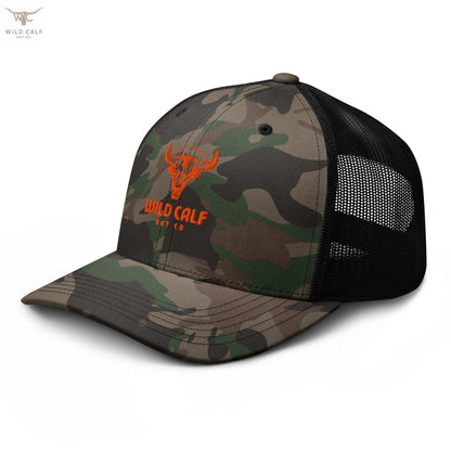 Camouflage trucker hat - Wild Calf Hat Company