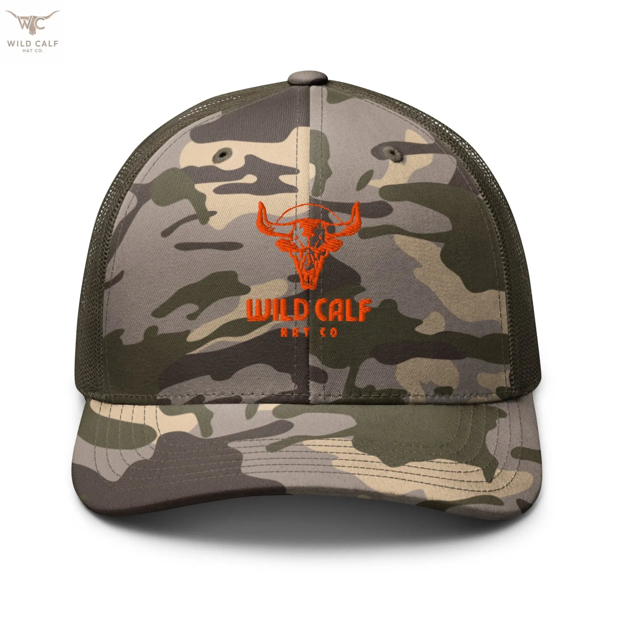 Camouflage trucker hat - Wild Calf Hat Company