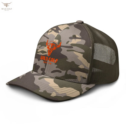 Camouflage trucker hat - Wild Calf Hat Company