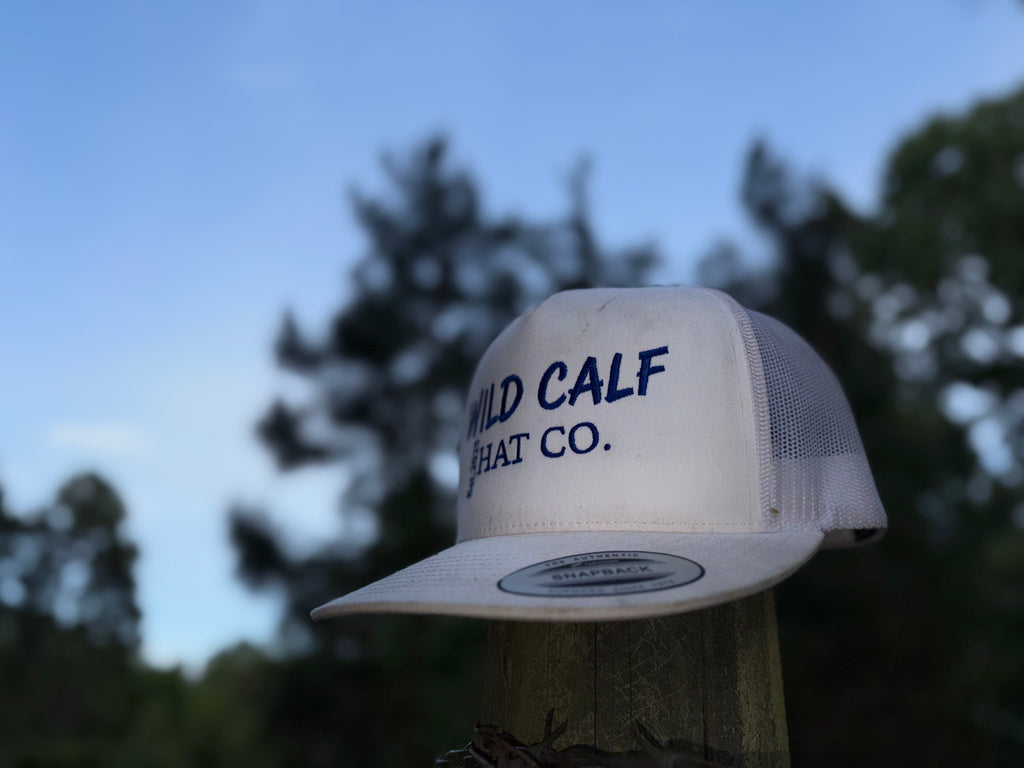 Royal Blue Signature Trucker Cap - Wild Calf Hat Company