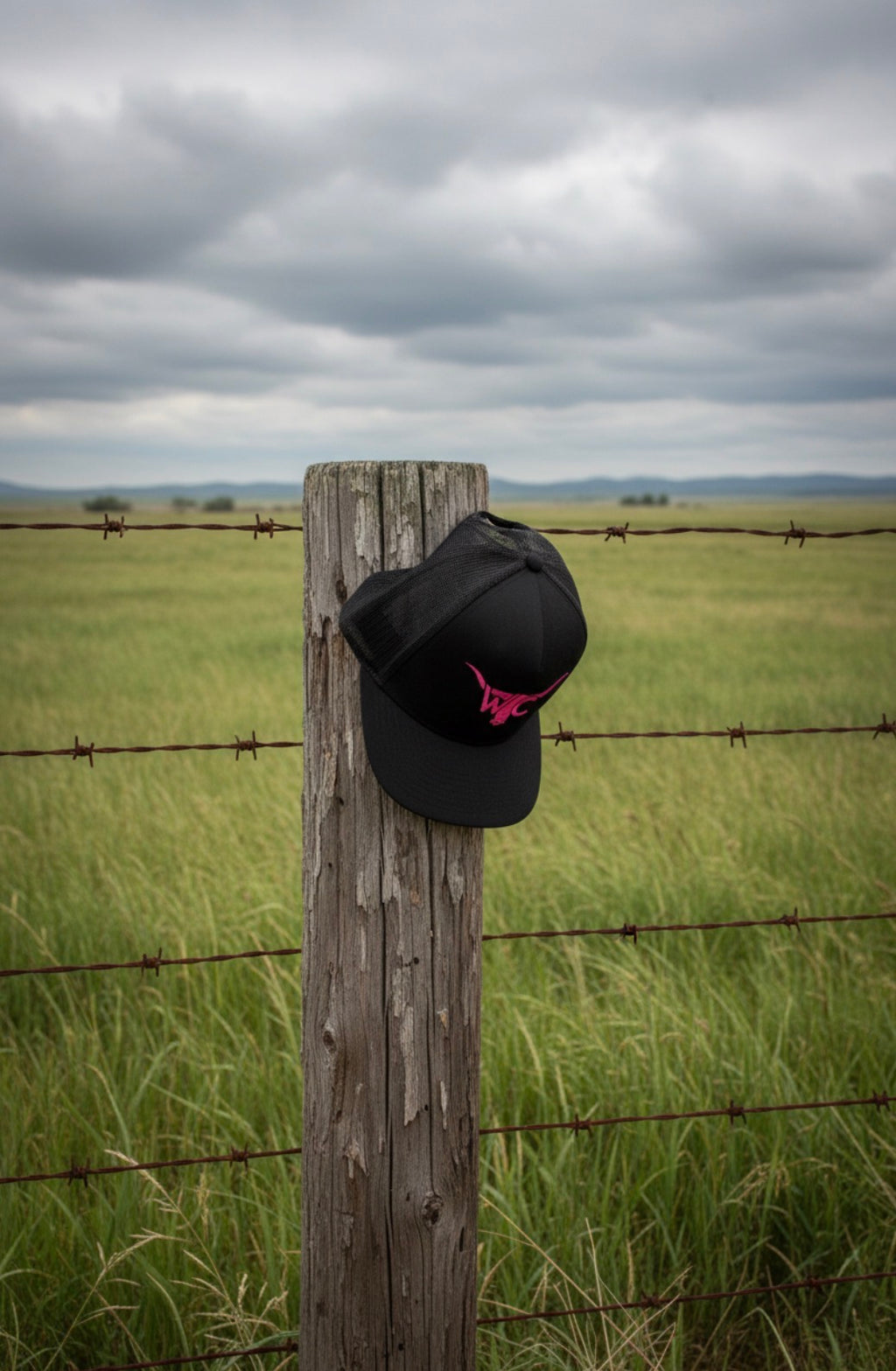 The Pink Longhorn WC Cap