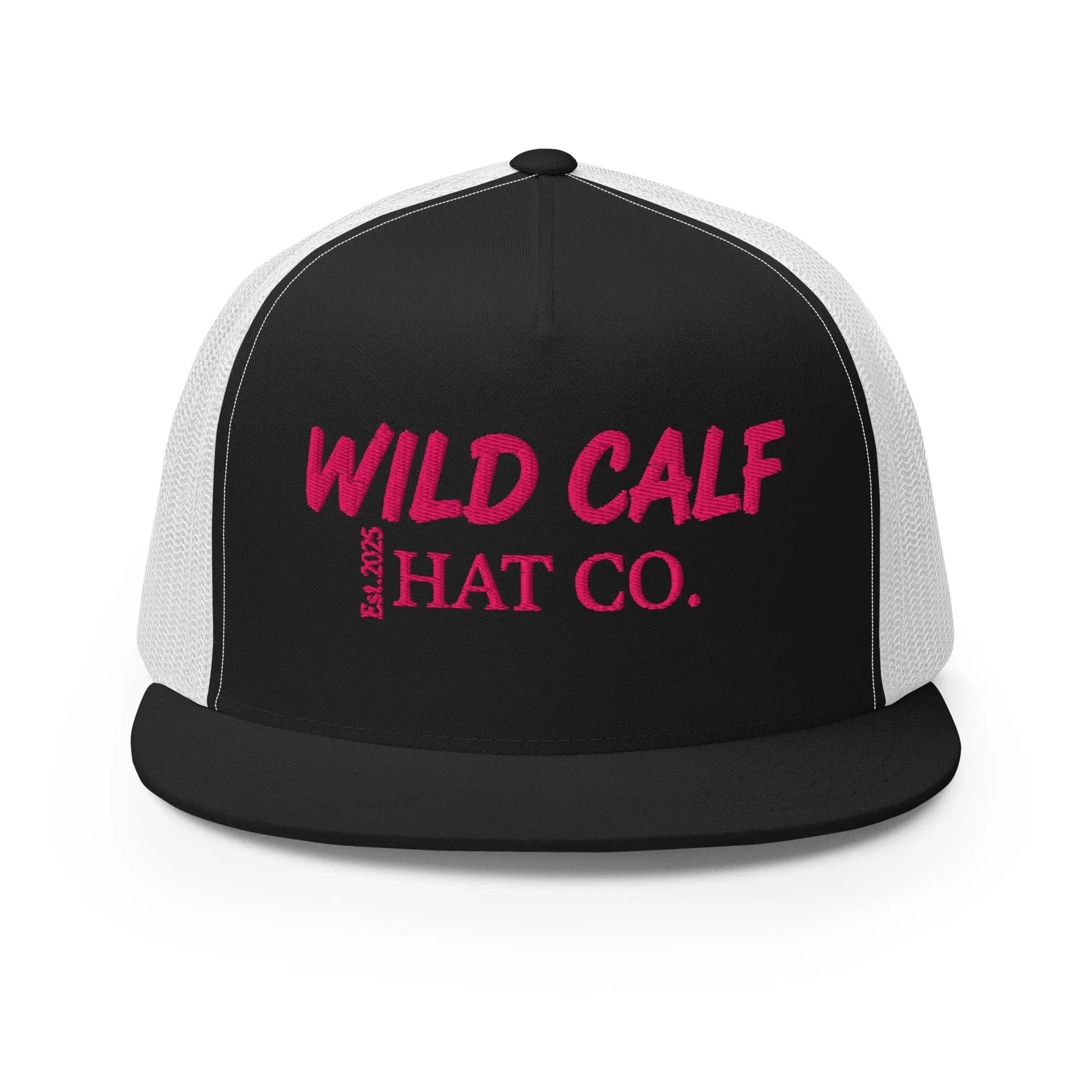 Pink Signature Trucker Cap - Wild Calf Hat Company