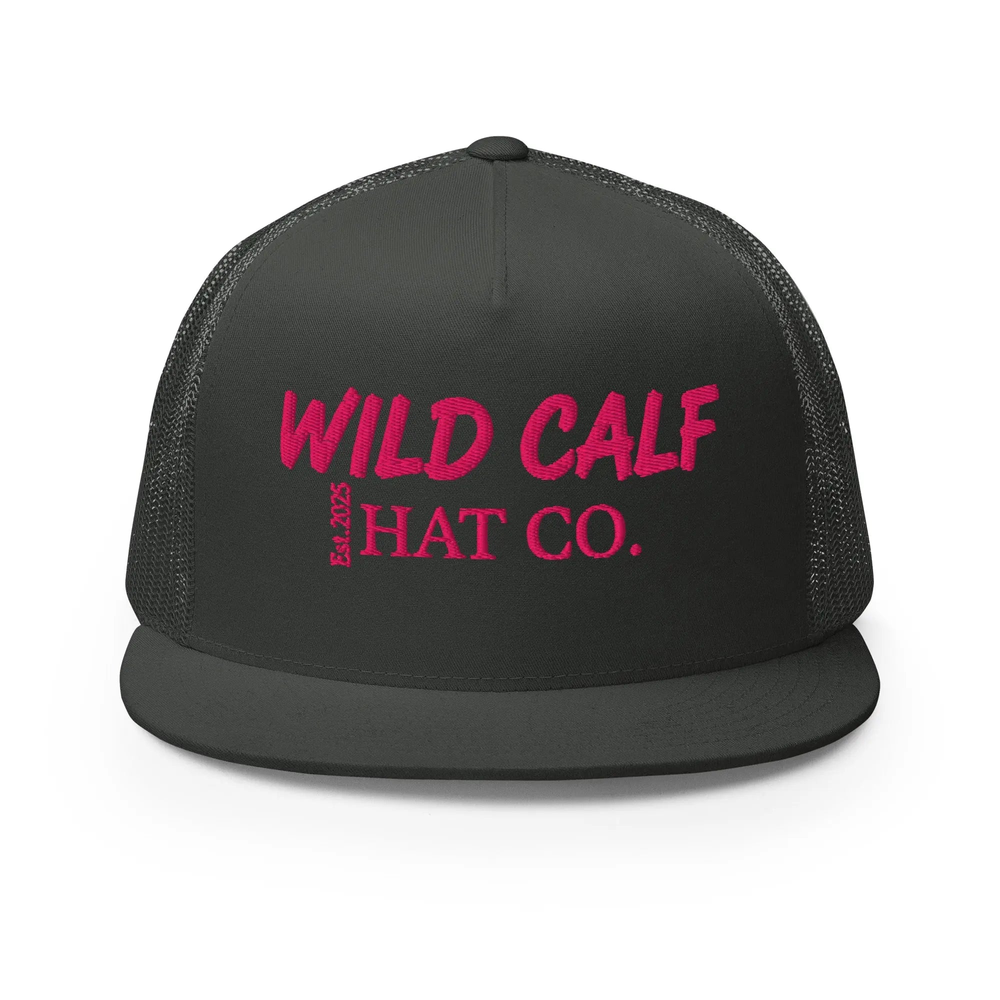 Pink Signature Trucker Cap - Wild Calf Hat Company