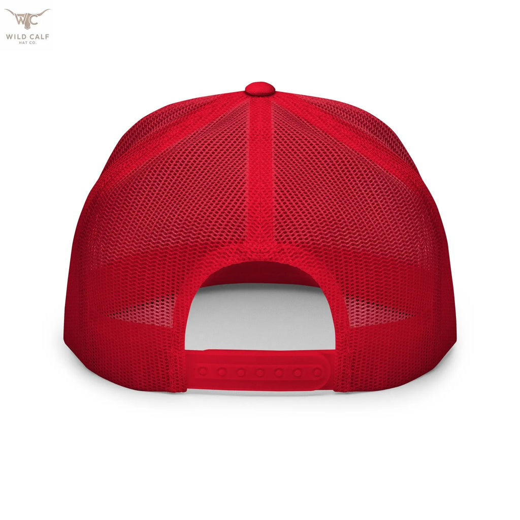 Pink Signature Trucker Cap - Wild Calf Hat Company