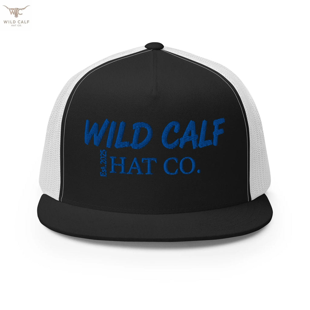 Royal Blue Signature Trucker Cap - Wild Calf Hat Company