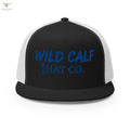 Royal Blue Signature Trucker Cap - Wild Calf Hat Company