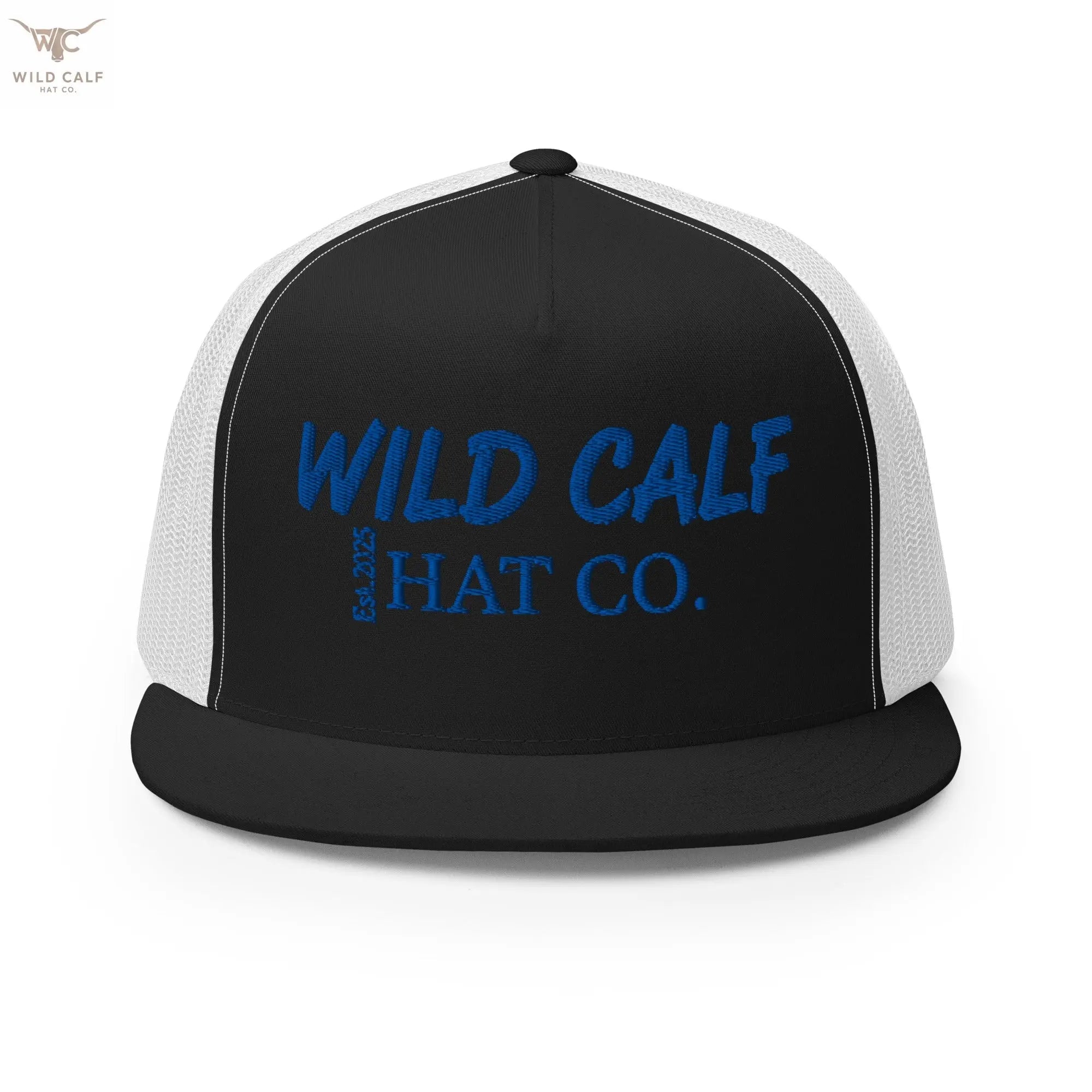 Royal Blue Signature Trucker Cap - Wild Calf Hat Company