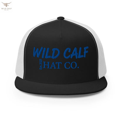 Royal Blue Signature Trucker Cap - Wild Calf Hat Company