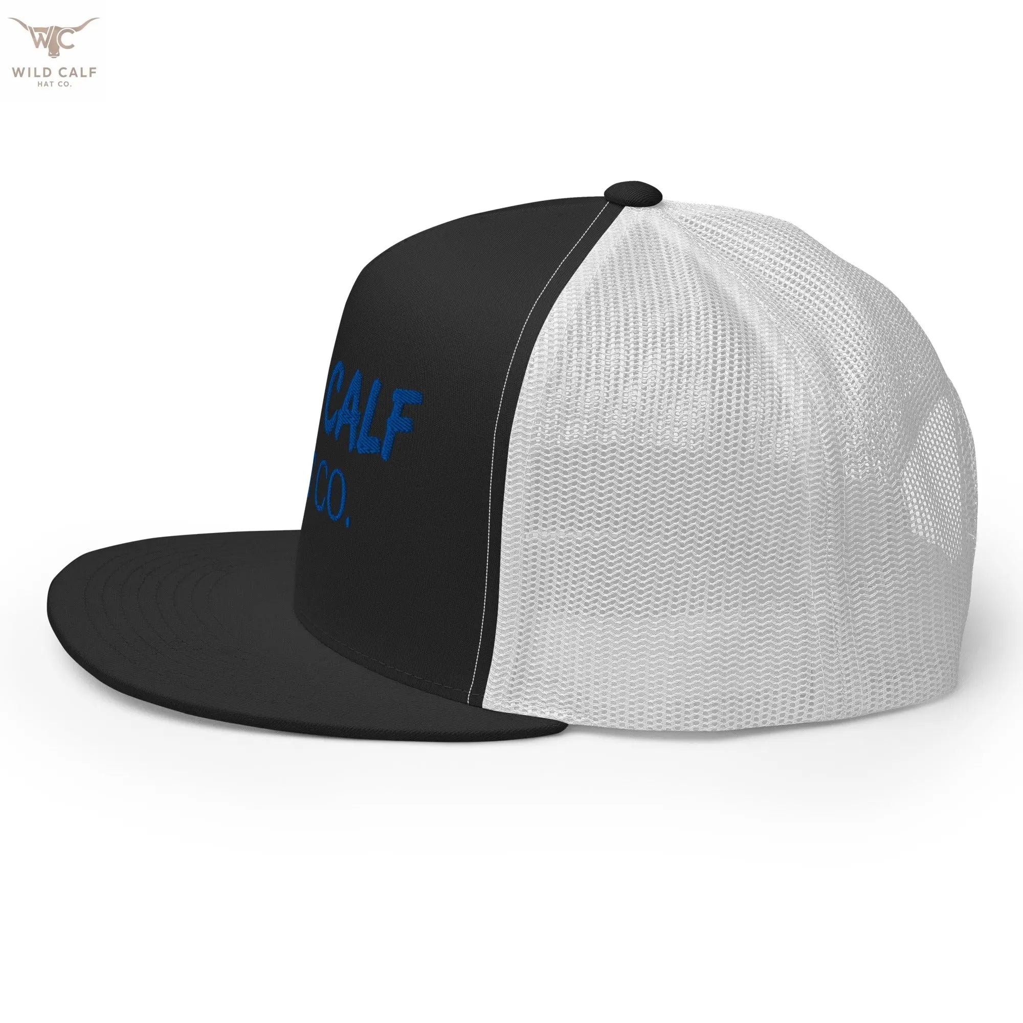 Royal Blue Signature Trucker Cap - Wild Calf Hat Company