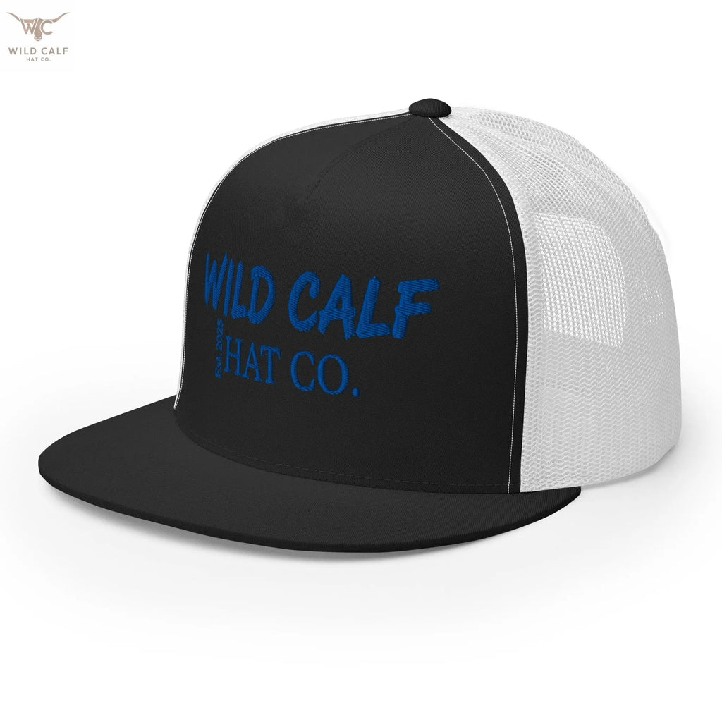 Royal Blue Signature Trucker Cap - Wild Calf Hat Company