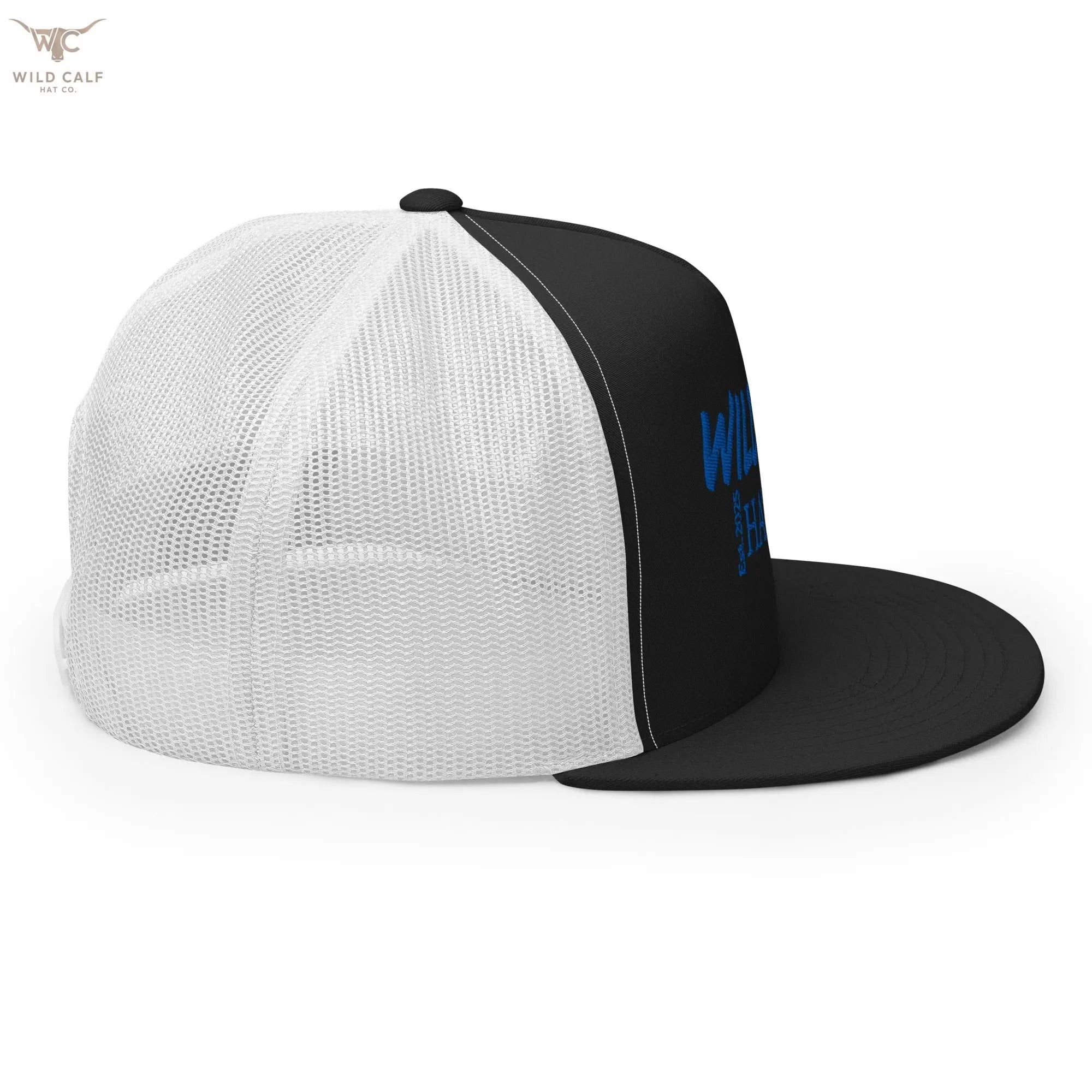 Royal Blue Signature Trucker Cap - Wild Calf Hat Company