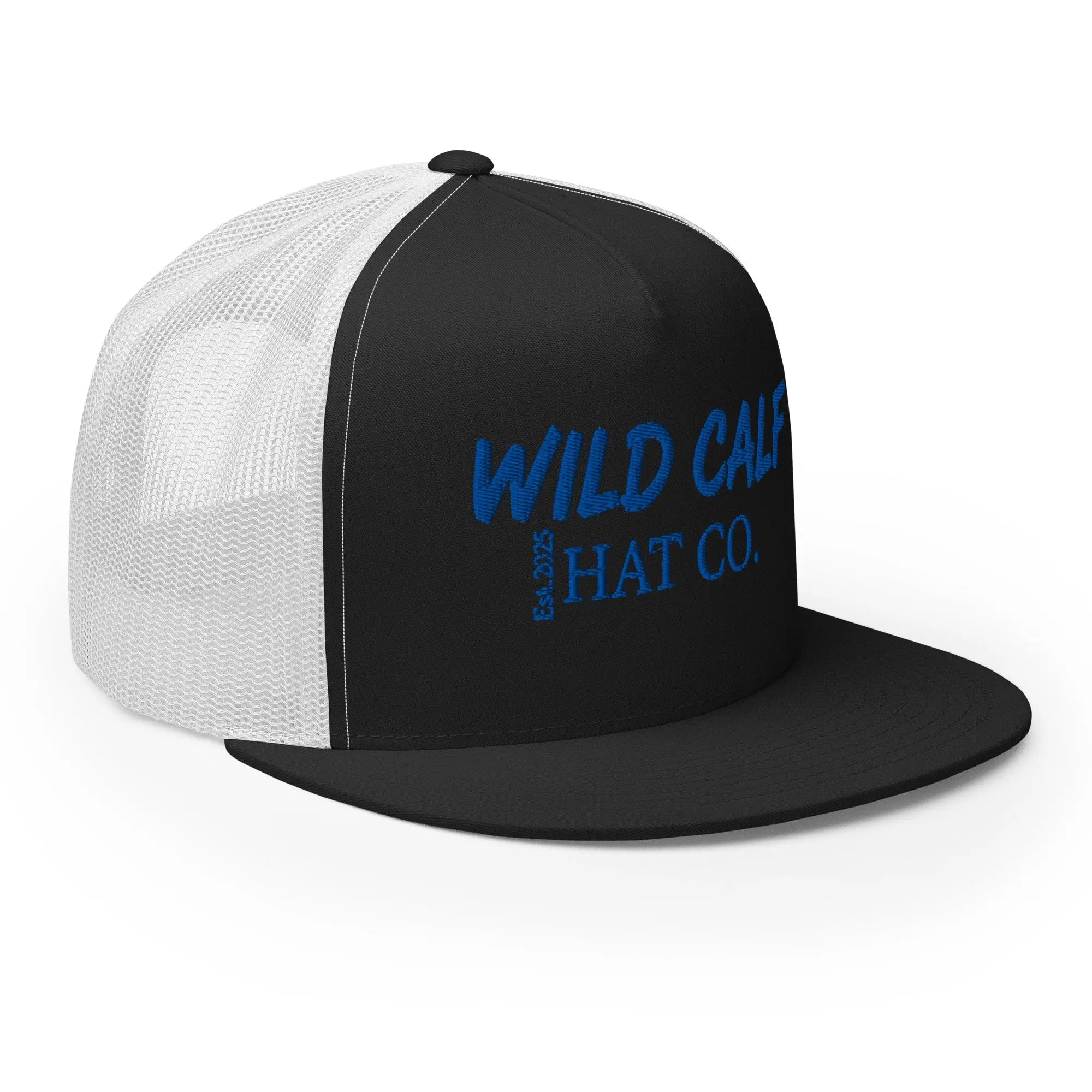 Royal Blue Signature Trucker Cap - Wild Calf Hat Company