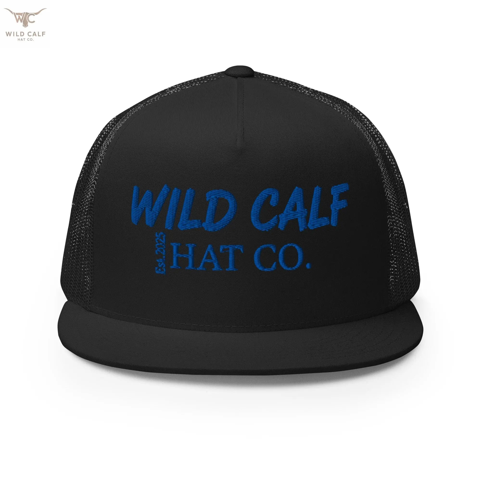 Royal Blue Signature Trucker Cap - Wild Calf Hat Company