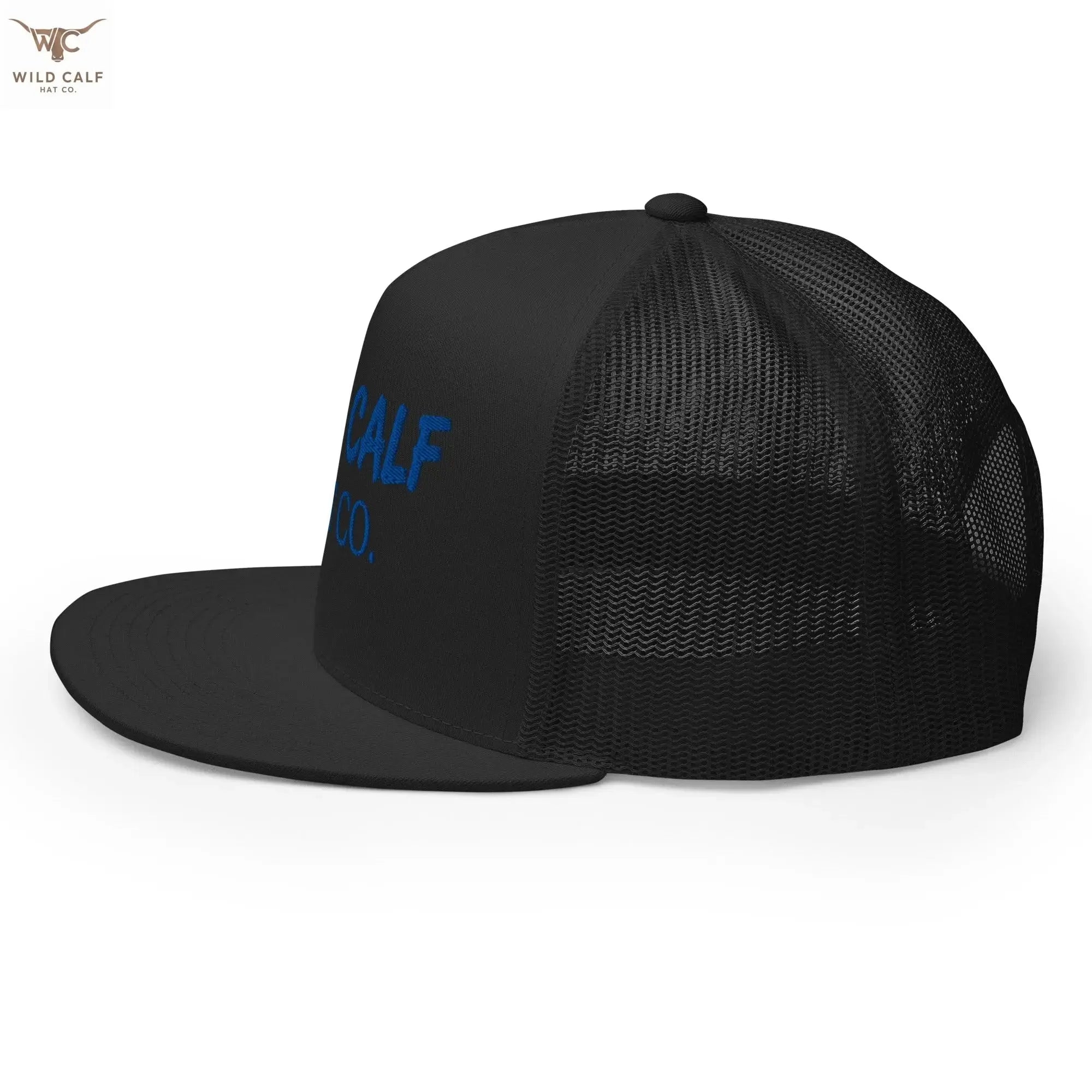 Royal Blue Signature Trucker Cap - Wild Calf Hat Company