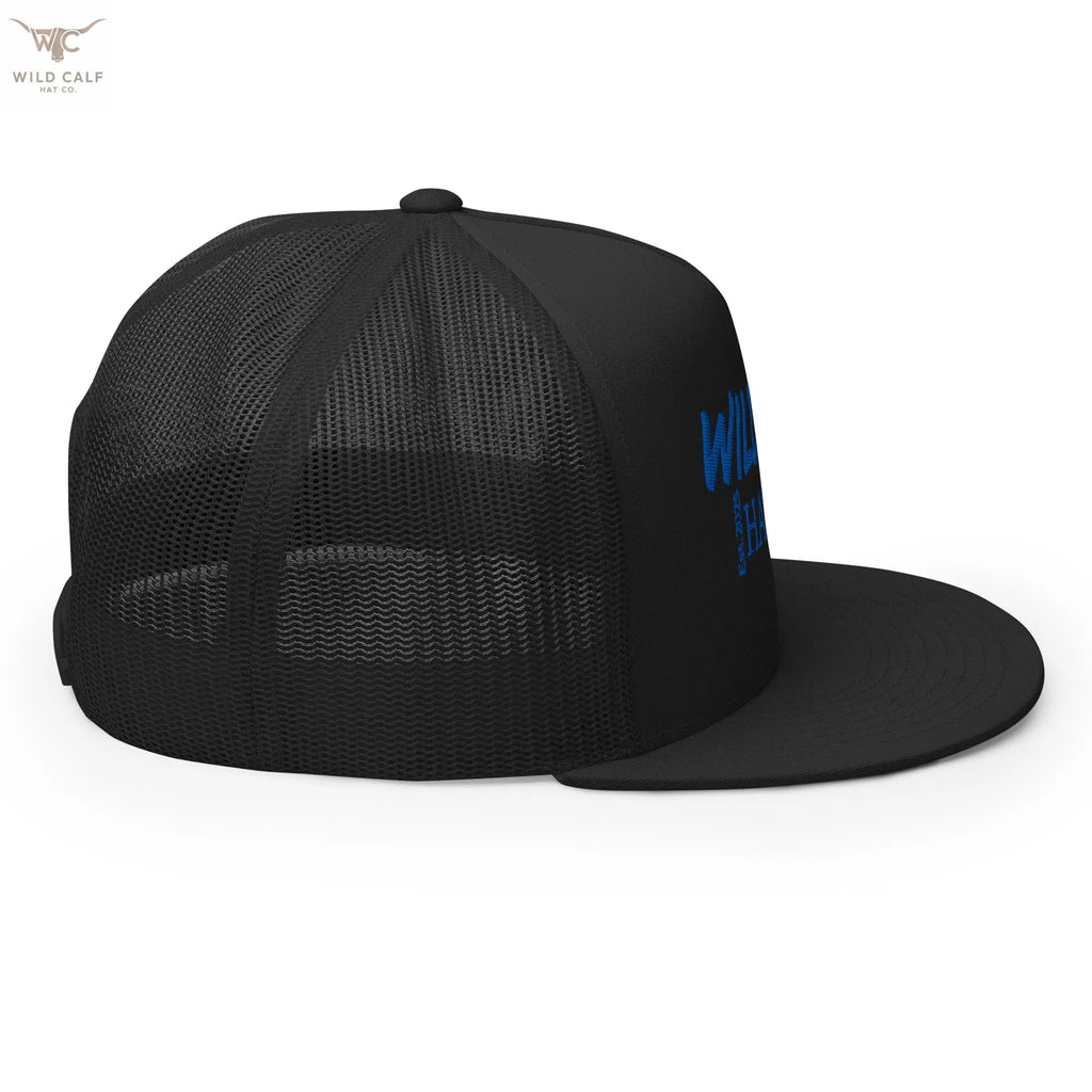 Royal Blue Signature Trucker Cap - Wild Calf Hat Company