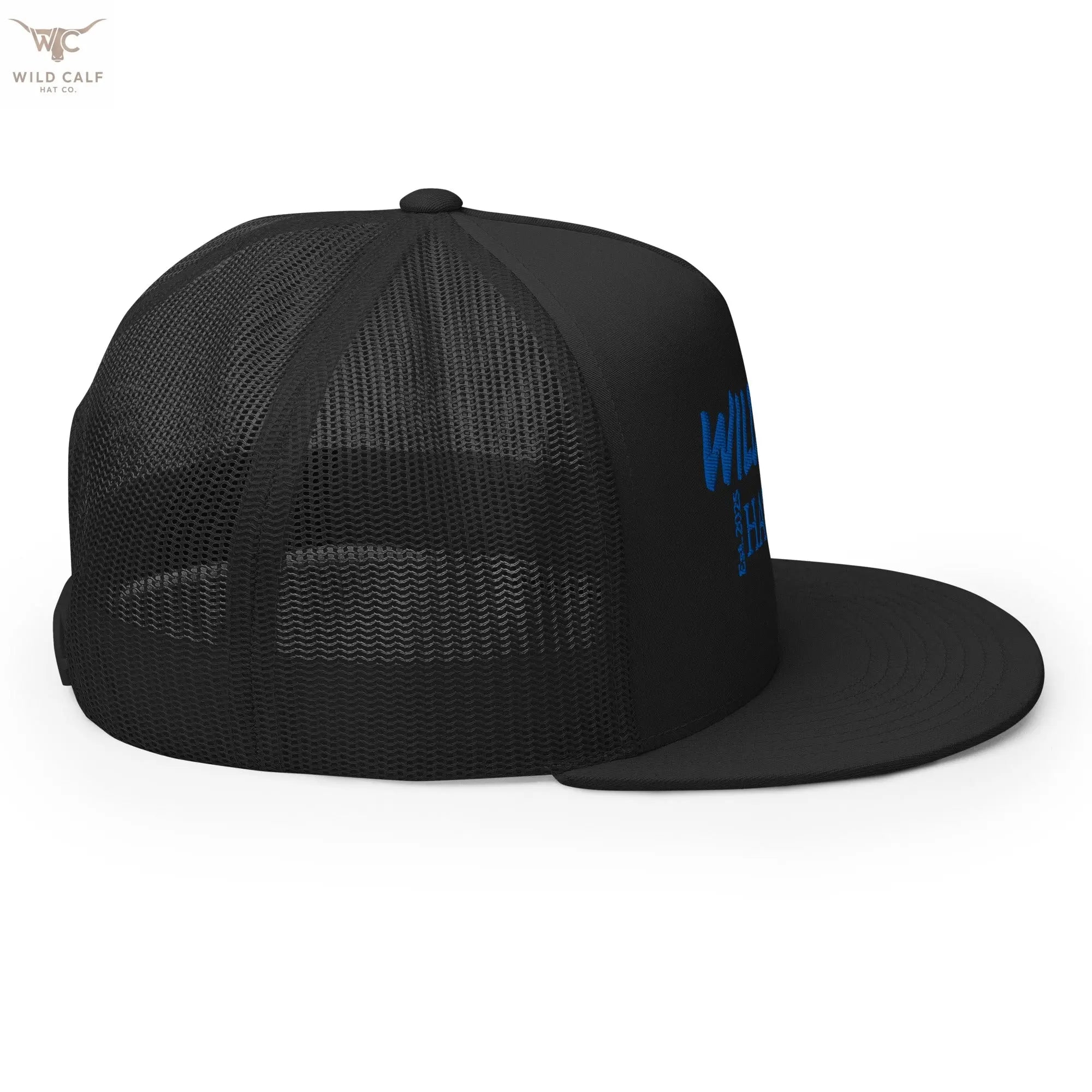 Royal Blue Signature Trucker Cap - Wild Calf Hat Company