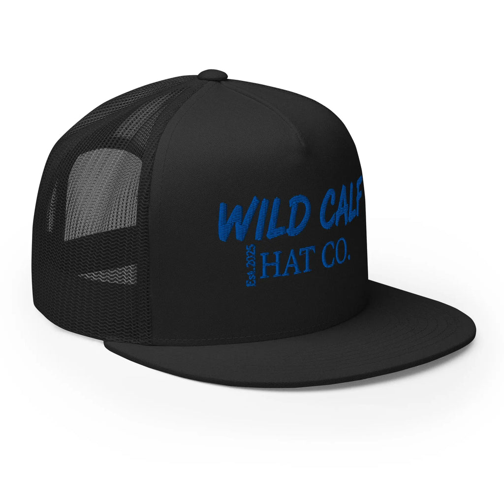 Royal Blue Signature Trucker Cap - Wild Calf Hat Company